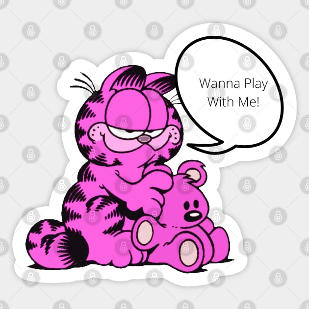 Wanna Play With Me? Sticker by Mysticalart